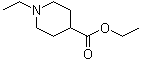 1-乙基-4-哌啶羧酸乙酯分子结构 (CAS 24252-38-8)