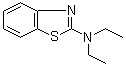 N,N-二乙基-2-苯并噻唑胺分子结构 (CAS 24255-48-9)