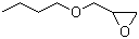 Butyl glycidyl ether molecular structure (CAS 2426-08-6)