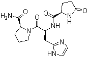 Protirelin molecular structure (CAS 24305-27-9)