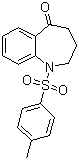 1-(甲苯-4-磺酰基)-1,2,3,4-四氢苯并[b]氮杂卓-5-酮分子结构 (CAS 24310-36-9)