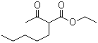 Ethyl 2-pentylacetoacetate molecular structure (CAS 24317-94-0)