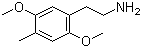 2,5-Dimethoxy-4-methylphenethylamine molecular structure (CAS 24333-19-5)