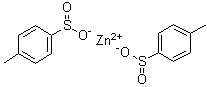 Zinc p-toluenesulfinate molecular structure (CAS 24345-02-6)