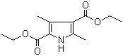 structure of CAS# 2436-79-5, Diethyl 2,4-dimethylpyrrole-3,5-dicarboxylate;Diethyl 3,5-dimethyl-1H-pyrrole-2,4-dicarboxylate; 3,5-Dimethyl-1H-Pyrrole-2,4-dicarboxylic acid diethyl ester
