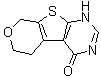 structure of CAS# 243968-07-2, 1,5,6,8-Tetrahydro-4H-pyrano[4',3':4,5]thieno[2,3-d]pyrimidin-4-one