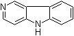 structure of CAS# 244-69-9, 3-Azacarbazole;5H-Pyrido[4,3-b]indole; NSC 160470; gamma-Carboline