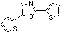 2,5-Di-2-thienyl-1,3,4-oxadiazole molecular structure (CAS 24447-14-1)