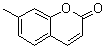 structure of CAS# 2445-83-2, 7-Methylcoumarin;7-Methyl-2H-1-benzopyran-2-one; 7-Methyl-2H-chromen-2-one; 7-Methylchromen-2-one; 7-Methylcoumarin; NSC 19511