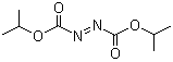 偶氮二甲酸二异丙酯分子结构 (CAS 2446-83-5)