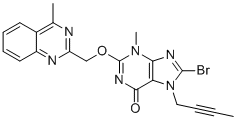 Linagliptin Impurity 26 molecular structure (CAS 2446799-71-7)