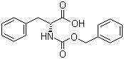 structure of CAS# 2448-45-5, N-Cbz-D-Phenylalanine;N-(Carbobenzyloxy)-D-phenylalanine; Z-D-Phe-OH