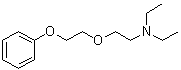 N,N-Diethyl-2-(2-phenoxyethoxy)ethanamine molecular structure (CAS 24480-59-9)