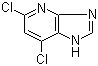 5,7-Dichloro-1H-imidazo[4,5-b]pyridine molecular structure (CAS 24485-01-6)