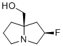 ((2R,7aR)-2-Fluorohexahydro-1H-pyrrolizin-7a-yl)methanol molecular structure (CAS 2454490-66-3)