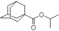1-Adamantanecarboxylic acid isopropyl ester molecular structure (CAS 24556-16-9)