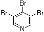 结构式 CAS# 2457-48-9, 3,4,5-三溴吡啶
