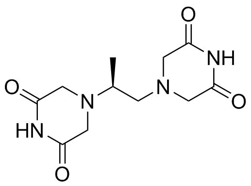Dexrazoxane molecular structure (CAS 24584-09-6)