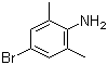 结构式 CAS# 24596-19-8, 4-溴-2,6-二甲基苯胺