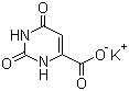 structure of CAS# 24598-73-0, Potassium orotate;Potassium 1,2,3,6-tetrahydro-2,6-dioxopyrimidine-4-carboxylate
