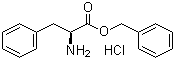 结构式 CAS# 2462-32-0, L-苯丙氨酸苄酯盐酸盐