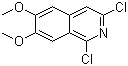 1,3-Dichloro-6,7-dimethoxyisoquinoline molecular structure (CAS 24623-42-5)