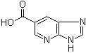 structure of CAS# 24638-31-1, 3H-Imidazo[4,5-b]pyridine-6-carboxylic acid;Imidazo[4,5-b]pyridine-6-carboxylic acid
