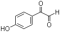 4-Hydroxy-alpha-oxobenzeneacetaldehyde molecular structure (CAS 24645-80-5)