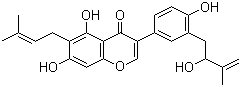 鱼藤属异黄酮 B分子结构 (CAS 246870-75-7)
