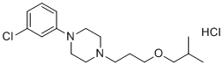 Trazodone EP Impurity G (HCl) molecular structure (CAS 2470441-00-8)