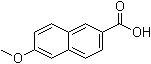 6-Methoxynaphthalen-2-carboxylic acid molecular structure (CAS 2471-70-7)