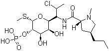 结构式 CAS# 24729-96-2, 克林霉素磷酸酯
