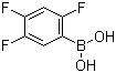 2,4,5-Trifluorophenylboronic acid molecular structure (CAS 247564-72-3)