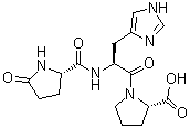 促甲状腺素释放激素游离酸分子结构 (CAS 24769-58-2)