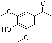 乙酰丁香酮分子结构 (CAS 2478-38-8)