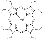 Palladium octaethylporphyrin molecular structure (CAS 24804-00-0)