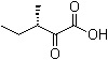 (3S)-3-甲基-2-氧代戊酸分子结构 (CAS 24809-08-3)