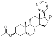structure of CAS# 2484719-11-9, Alpha-Epoxyabiraterone Acetate;17-(Pyridin-3-yl)-16a,17a-epoxyandrost-5-en-3ß-yl acetate