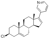 structure of CAS# 2484719-16-4, 3-Deoxy 3-Chloro Abiraterone;3-[(3S,8R,9S,10R,13S,14S)-3-chloro-10,13-dimethyl-2,3,4,7,8,9,11,12,14,15-decahydro-1H-cyclopenta[a]phenanthren-17-yl]pyridine