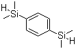 结构式 CAS# 2488-01-9, 1,4-二(二甲基硅烷基)苯