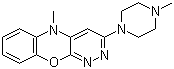 结构式 CAS# 24886-52-0, 哌泊非嗪