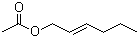 structure of CAS# 2497-18-9, trans-2-Hexenyl acetate;(E)-2-Hexenyl acetate