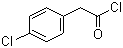structure of CAS# 25026-34-0, 4-Chlorobenzeneacetyl chloride;p-Chlorophenylacetyl Chloride; 4-Chlorophenylacetylchloride