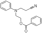 3-((2-(Benzoyloxy)ethyl)phenylamino)propiononitrile molecular structure (CAS 25047-90-9)