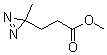 3-Methyl-3H-diazirine-3-propionic acid methyl ester molecular structure (CAS 25055-91-8)