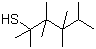 tert-dodecylthiol molecular structure (CAS 25103-58-6)