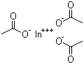 structure of CAS# 25114-58-3, Indium acetate;Indium (III) acetate