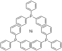 Tris(triphenylphosphine)nickel molecular structure (CAS 25136-46-3)