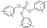 Trixylenyl phosphate molecular structure (CAS 25155-23-1)