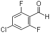 structure of CAS# 252004-45-8, 4-Chloro-2,6-difluorobenzaldehyde